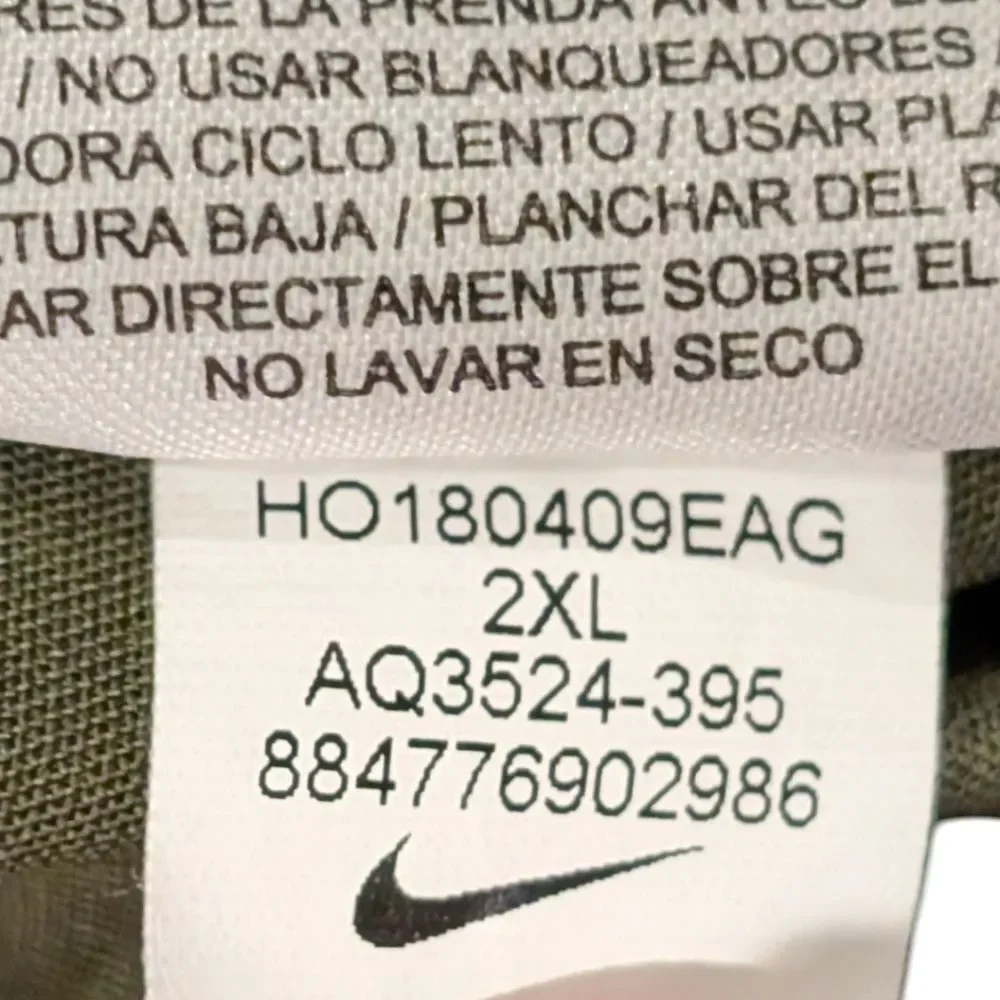 Nike ACG Errolson Hugh Cargo Pants Olive XXL AQ3524-395 Techwear